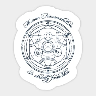 Human Transmutation (FMA) Sticker